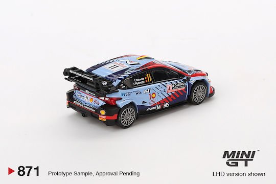 Machetă Auto Hyundai I20 N Rally1 Hybrid #11 Câștigător Rallye Monte-Carlo 2024 Scara 1:64 Mini GT MGT00871-L