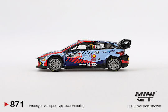 Machetă Auto Hyundai I20 N Rally1 Hybrid #11 Câștigător Rallye Monte-Carlo 2024 Scara 1:64 Mini GT MGT00871-L