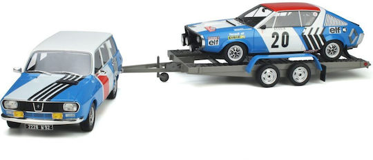 Set Modele Statice Auto Renault 12 + Renault 17 Monte Carlo 1975 Scara 1:18 Otto Models Ot357