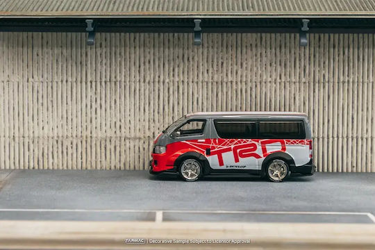 Macheta Auto Toyota Hiace Widebody Trd Maßstab 1:64 Tarmac