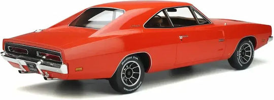 Macheta Auto Dodge Charger Hemir Orange 1969 Orange 1:12 Otto Models G060