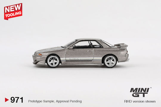 Machetă Mașină Nissan Skyline GT-R R32 Veilside Combat C-I Veilside Combat Gri 2011 Scara 1:64 Mini GT MGT00971RHD