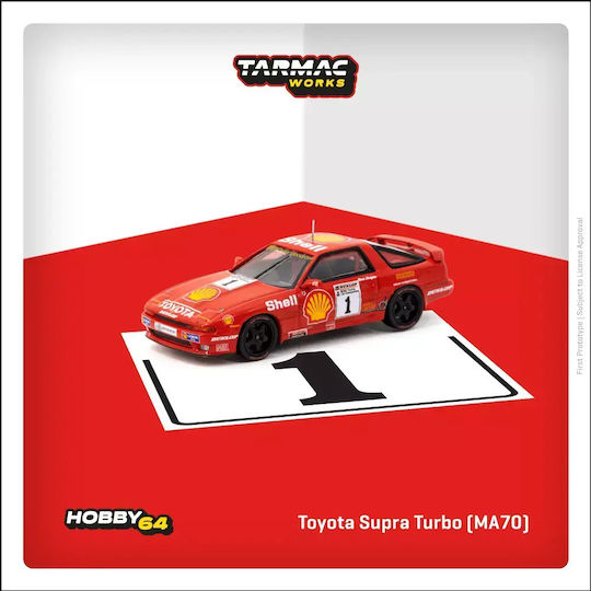 Machetă Mașină Toyota Supra Turbo Ma70 #1 Chris Hodgetts Btcc Scara 1:64 Tarmac