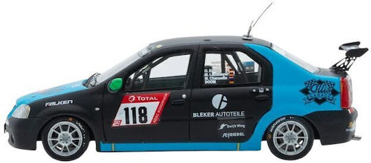 Machetă Mașină Dacia Logan 118 24h Nürburgring 2022 Echipa Swiftwing Negru 1:43 Spark
