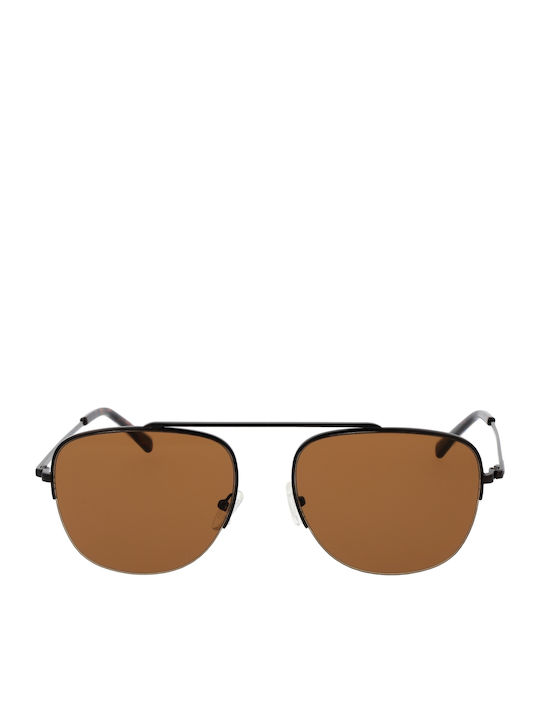 Champion Men's Sunglasses with Gold Metal Frame and Gold Lens CU5151-58C04