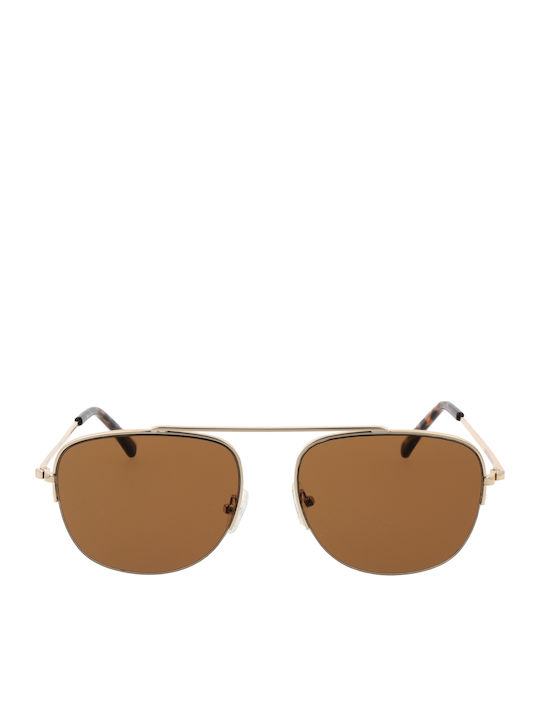 Champion Men's Sunglasses with Black Metal Frame and Black Lens CU5151-58C01