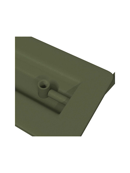vidaXL Mâner Mobilier din Metal Green 879438 2buc