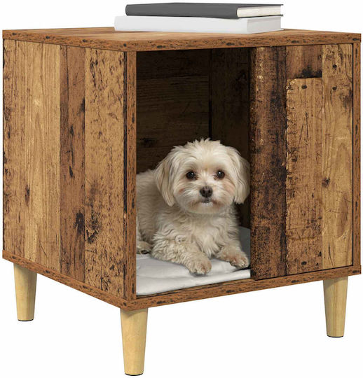 vidaXL Dog House Indoor Brown 44x42x49cm