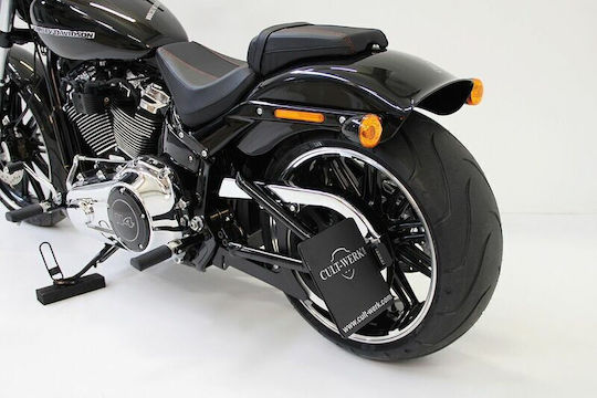 Cult Werk Motorrad-Kennzeichenhalter und -rahmen Hd-bro038-i