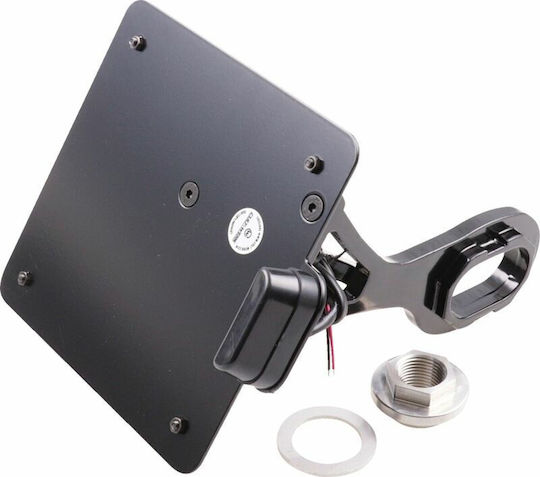 Cult Werk Motorrad-Kennzeichenhalter und -rahmen Hd-bro038-i