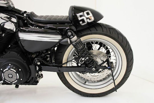 Cult Werk Motorrad-Kennzeichenhalter Und -Rahmen Hd-spo012-i