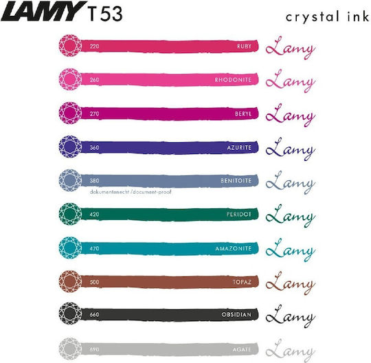 Lamy Ersatz-Tinte für Füllfederhalter in Braun Farbe 30ml