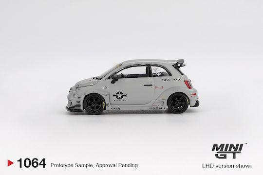 Macheta Auto Fiat Abarth 595 Lb-works X Abas Works Fighters 2024 1:64 Mini Gt Mgt01064-l
