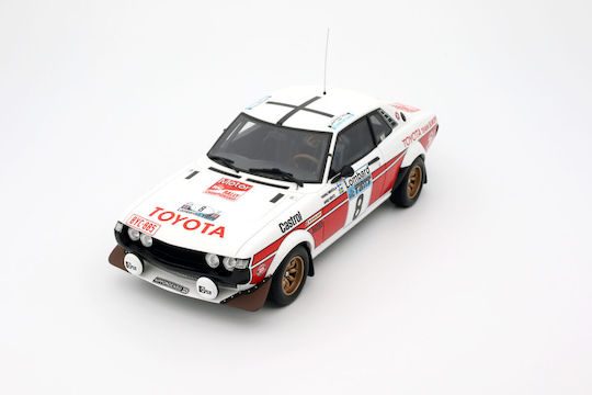 Machetă Mașină Toyota Celica Ra21 Alb Rac Rally 1977 Scara 1:18 Otto Models Ot1044