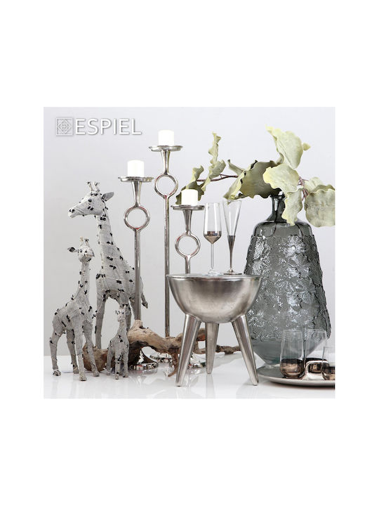 Espiel V-line Set Gläser Champagner aus Glas Mit Stiel 150ml 6Stück