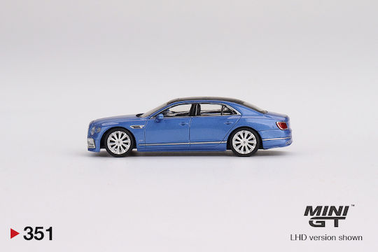 Macheta Auto Bentley Flying Spur Albastru 1:64 Mini GT MGT351