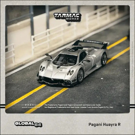 Macheta Auto Pagani Huayra R Argintiu 1:64 Tarmac Works
