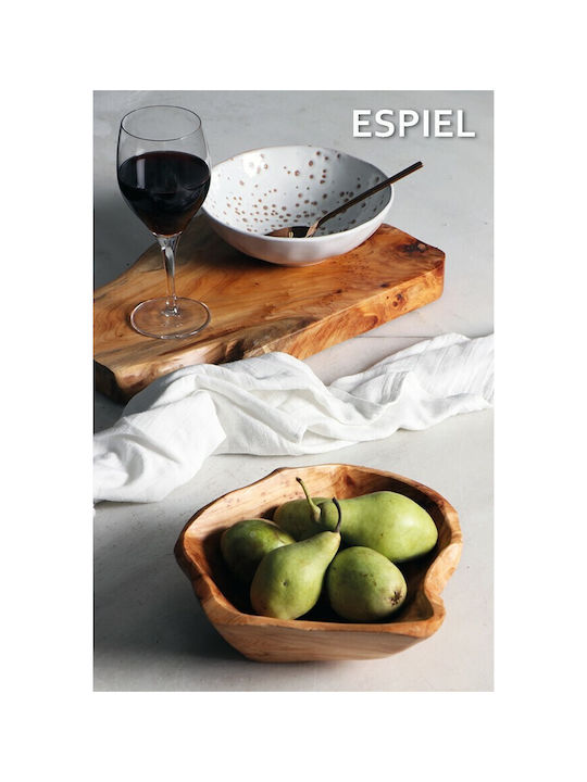 Espiel Nude Primeur Set Gläser Wasser aus Kristall in Weiß Farbe 6Stück