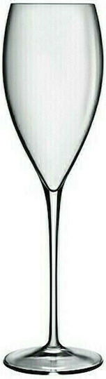 Luigi Bormioli Set of Glasses Champagne made of Crystal Stemmed 320ml 6pcs