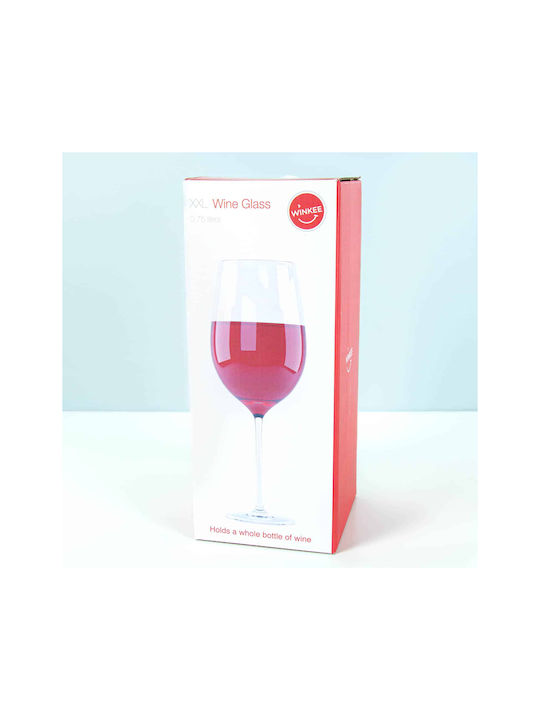 Winkee Glass for White Wine made of Glass Goblet 750ml