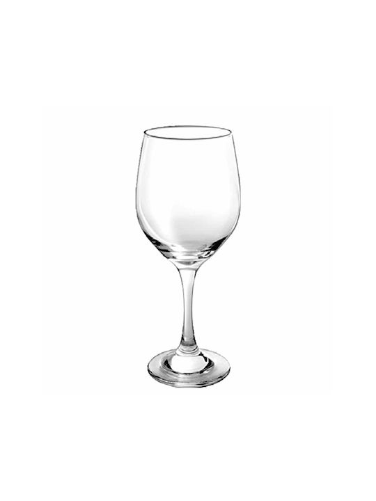 Borgonovo Ducale Glass Set for White Wine made of Glass Stacked 470ml 6pcs
