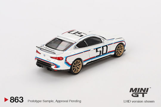Macheta Auto Bmw M4 G82 3.0 Csl White 2023 1:64 Mini Gt Mgt00863