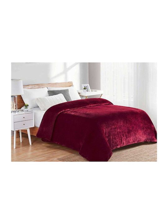 Dimcol Coral Fleece Single Blanket 160x220cm