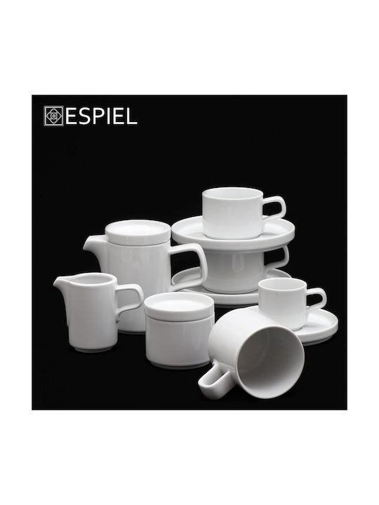 Espiel Good Mood Κούπα Κεραμική Λευκή 280ml