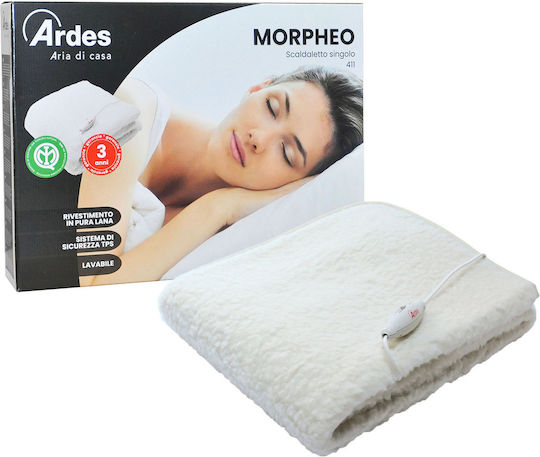 Ardes Morpheo Pătură electrică și protecție saltea Alb 60W 80cmx150cm