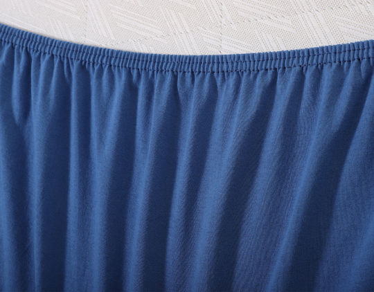 Silk Fashion Sheet for Single Bed with Elastic 100x200+35cm. Jean