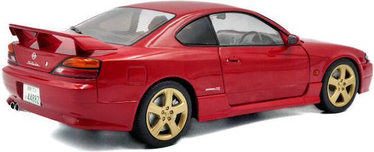 Machetă Mașină Nissan Silvia S15 Specr Aero Roșu Flacără 1999 Scara 1:18 Solido