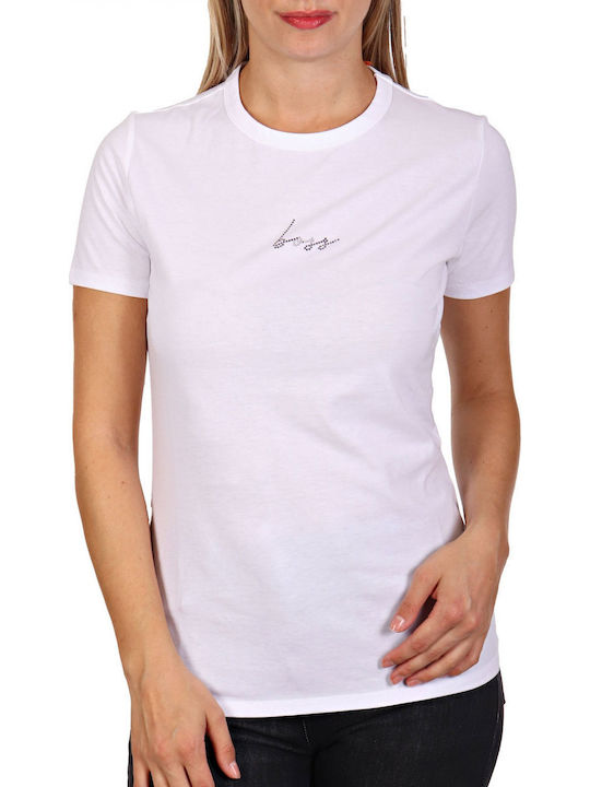 Damen T-Shirt White