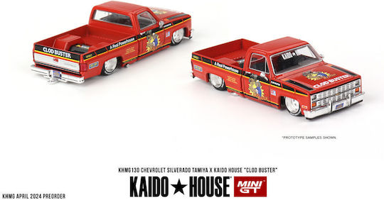 Machetă Auto Chevrolet Silverado Tamiya X Kaido House Scara 1:64 Mini GT Khmg130