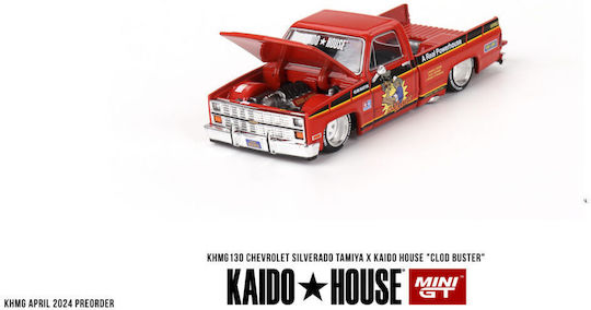 Machetă Auto Chevrolet Silverado Tamiya X Kaido House Scara 1:64 Mini GT Khmg130