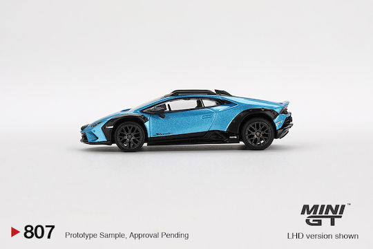 Machetă Mașină Lamborghini Huracán Sterrato Albastru Aegir 2024 1:64 Mini GT MGT00807-L