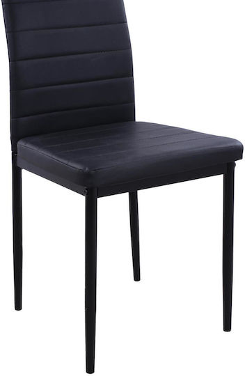 Lady Столички Трапезария Черно 4бр 40x48x48бр