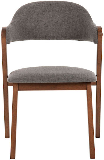 Πολυθρόνα Τραπεζαρίας Rubberwood 59x59x83εκ.