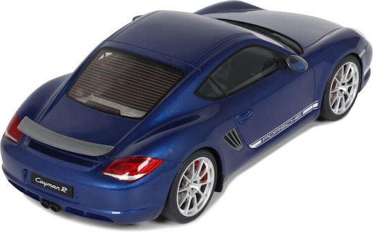 Macheta Auto Porsche Cayman R Blue 2012 1:18 Gt Spirit Gt901
