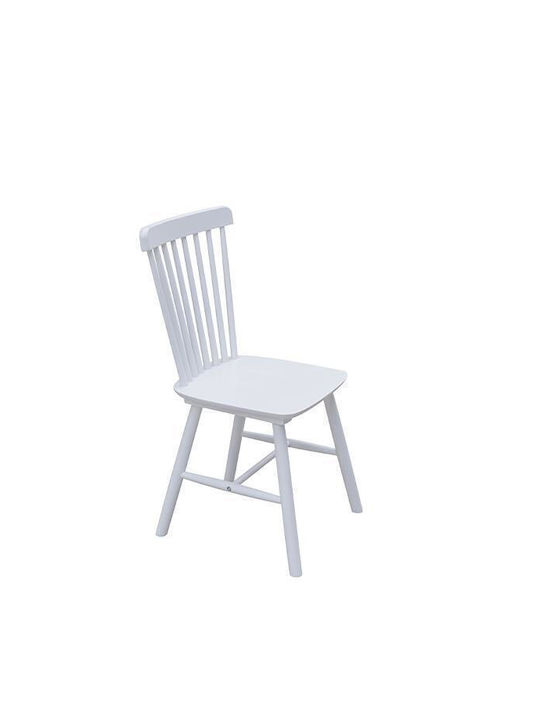 Setra Dining Room Wooden Chair White 50x51x90cm 2pcs
