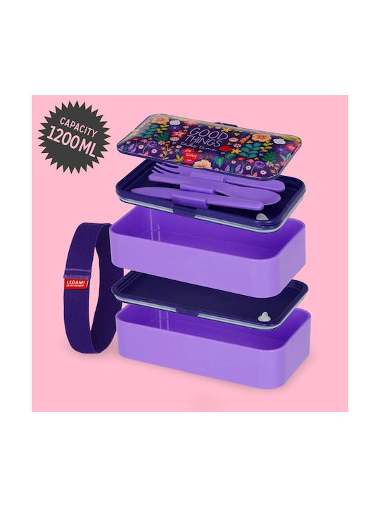 Legami Milano Lunchbox Kunststoff 1200ml 1Stück
