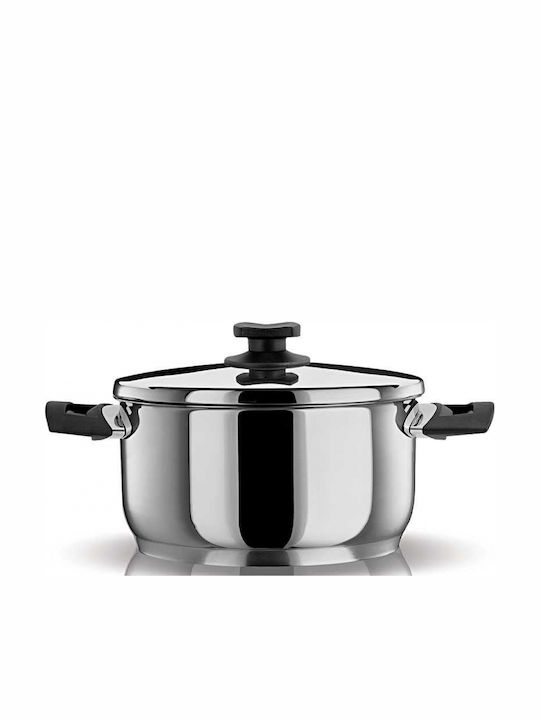 Pyramis Classic Βαθιά Ανοξείδωτη Κατσαρόλα 10.4lt / 30cm