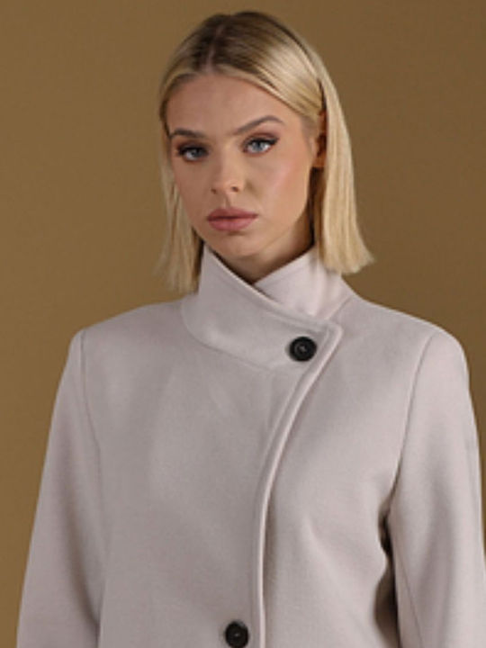 Women's Vanilla Peacoat