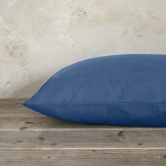 Nima Unicolors Pillowcase Set with Envelope Cover Dark Denim 52x72cm.