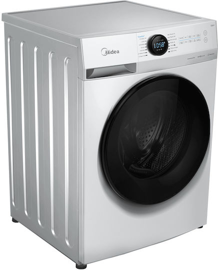 Midea Πλυντήριο Ρούχων 8kg 1400 Στροφών MF200W80WB/W