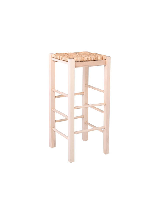 Wooden Bar Stool Natural 35x35x80cm R977 E1