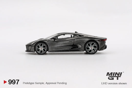 Machetă Mașină Jaguar C-x75 Test Car Negru 1:64 Mini GT MGT00997 L