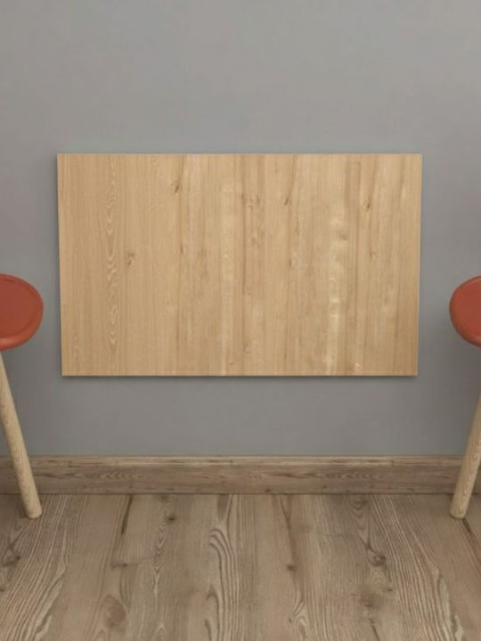 Birou Ravan Din Lemn Stejar Safir Cu Picioare Metalice 72x45x29cm