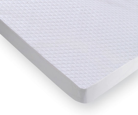 La Luna Protective Cover Queen with Skirt Elegance White 170x200+30cm