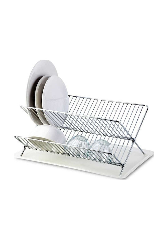 Tekno-Tel KB.004 Sink Strainer Metallic Silver 30x36x21cm