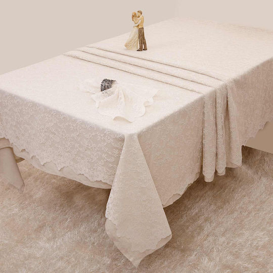 Anna Riska Kariert 2330 Ivory 150x150cm